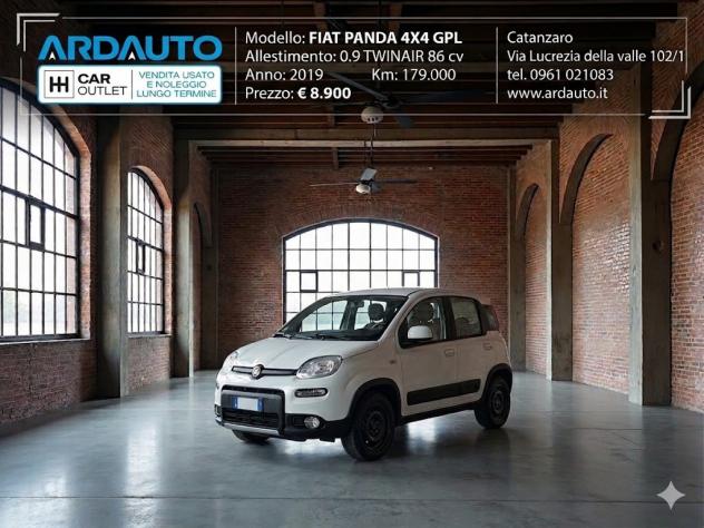 Fiat Panda 4x4 Gpl Twinair Turbo 86 cv
