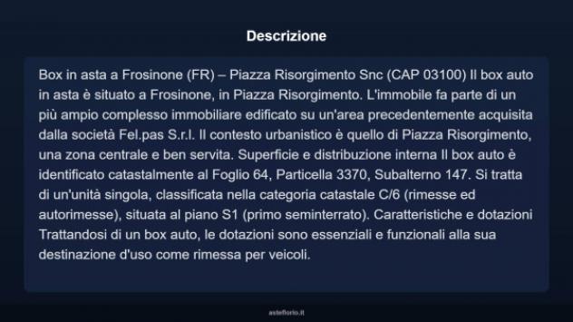 Immobile in asta di 15 m² in vendita a Frosinone - Foto 9