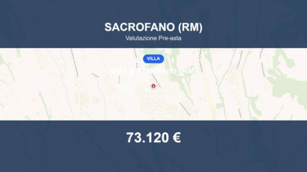Immobile in asta di 83 m² in vendita a Sacrofano