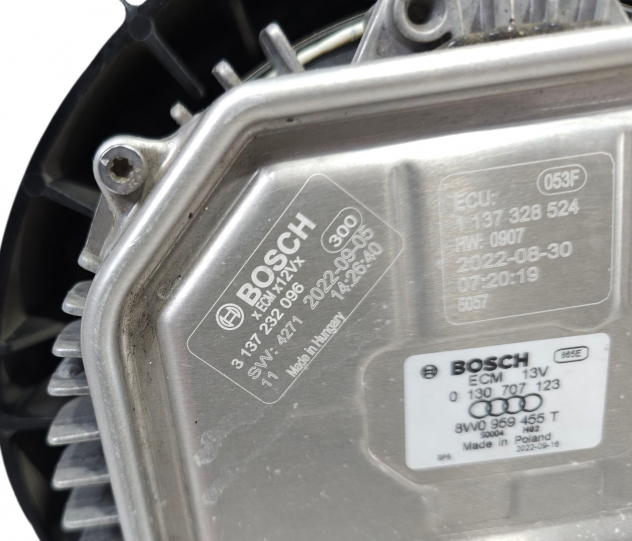 VENTOLA RADIATORE AUDI A5 Sportback Serie (F5A) 8W0959455T DTP Diesel 2000 (16) - Foto 15