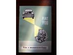 Libretto uso e manutenzione fiat1900 v-1953 2^