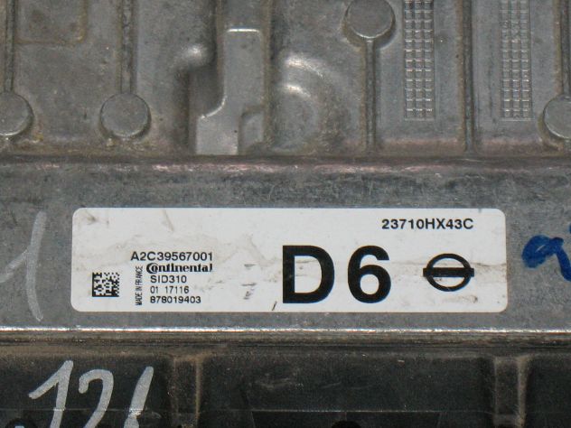 23710HX43C A2C39567001 Ecu Nissan QASHQAI sid310 23710HX43C 878019403 - Foto 3