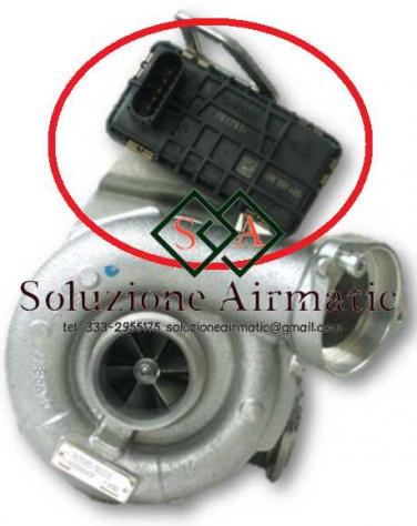 Mercedes Classe S attuatore turbina Hella 6NW008412 G-219