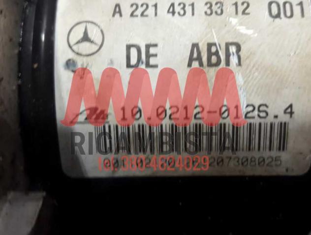 A2214313312 Mercedes Classe S W221 centralina gruppo pompa ABS