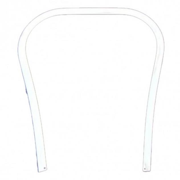 Bordo scudo in plastica bianco Vespa PX