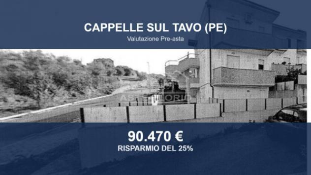 Immobile in asta di 86 m², box auto in vendita a Cappelle sul Tavo