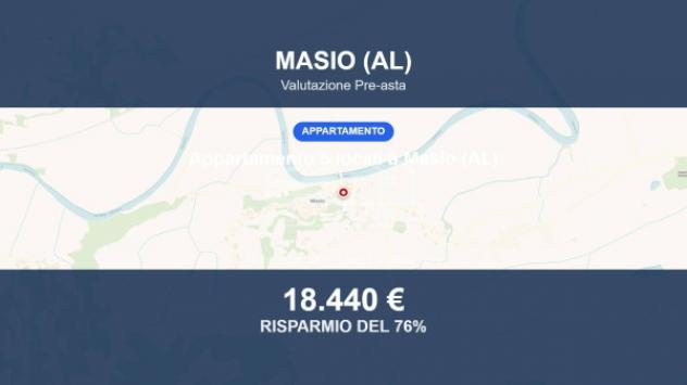 Immobile in asta di 76 m², box auto in vendita a Masio