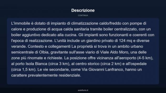 Immobile in asta di 231 m² con più di 5 locali e box auto in vendita a Olbia - Foto 13