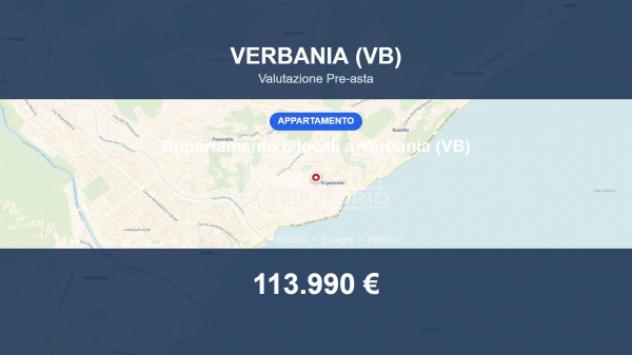 Immobile in asta di 124 m², box auto in vendita a Verbania
