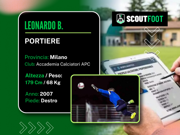 Calciatore e cerchi una squadra? Fai conoscere il tuo talento per lo scouting. - Foto 2