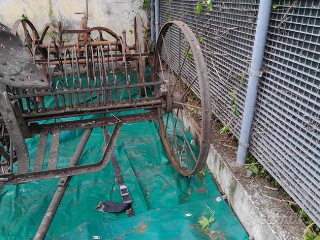 Rastrella Antica Per Il Fieno - Foto 4