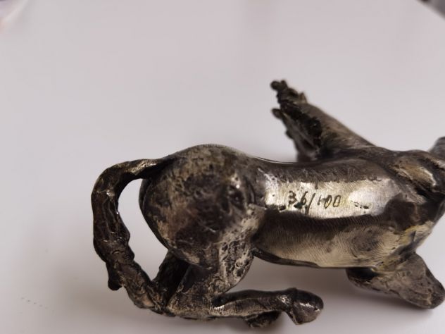 Oggetto ornamentale/Fermacarte cavallo seduto - Foto 3