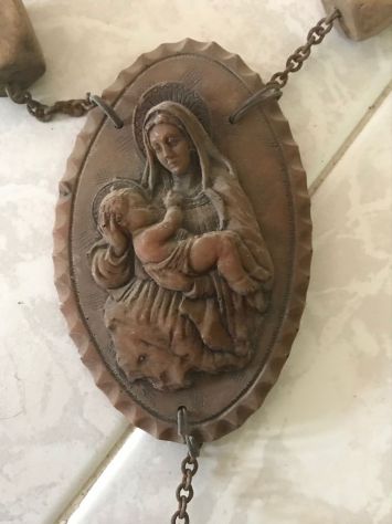 Antico rosario In legno - Foto 4