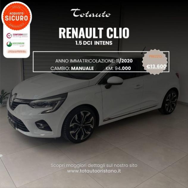 RENAULT Clio Blue dCi 85 CV 5 porte Intens rif. 24062787