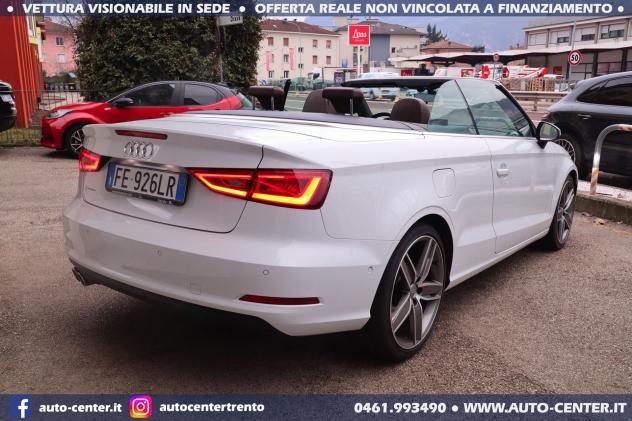 Audi A3 A3 Cabrio 2.0 TDI Stronic Sport *19 PELLE - Foto 10