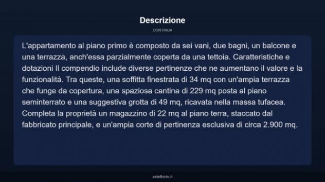 Immobile in asta di 295 m² con più di 5 locali in vendita a Roma - Foto 4