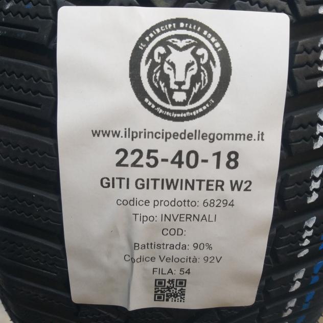 2 GOMME 225 40 18 GITI A68294 - Foto 2