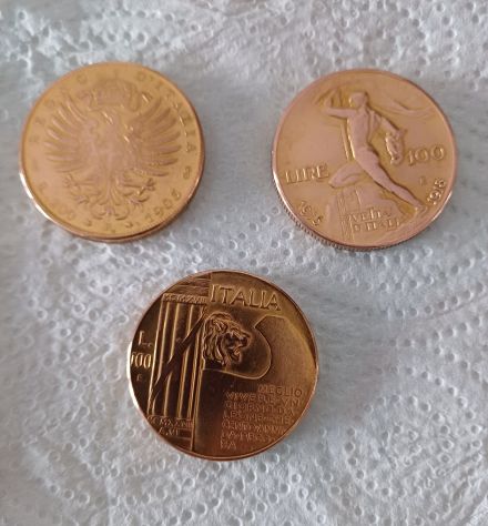 Set medaglie commemorative del '900 - Foto 2
