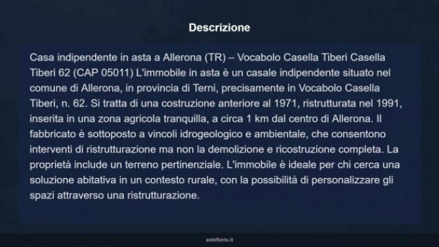 Immobile in asta di 206 m² con più di 5 locali in vendita a Allerona - Foto 9