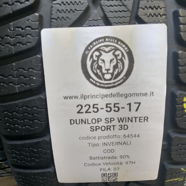 4 GOMME 225 55 17 DUNLOP A64544 - Foto 2