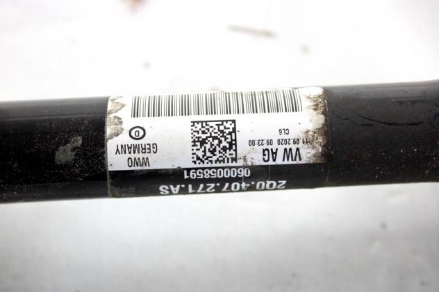 2Q0407271AS SEMIASSE SEMIALBERO ANTERIORE SINISTRO SKODA KAMIQ 1.6 D 85KW AUT 5P (2020) RICAMBIO USATO - Foto 6