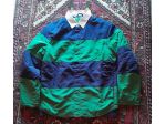 benetton camicia over imbottita