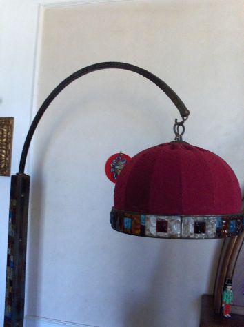 Lampadario da terra Antico Pezzo Unico - Foto 6