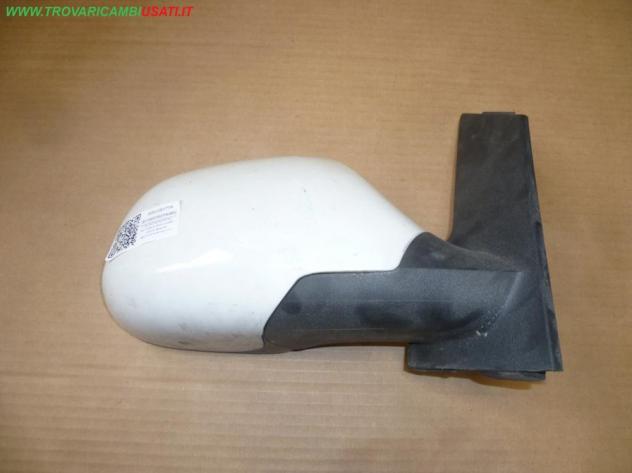 RETROVISORE EST.D.ripiegamento elettrico (senza calotta e cristallo, fino al 01/2006) BIANCO 7 FILI  Vetri e Retrovisori  Cristalli  Retrovisori  Retr