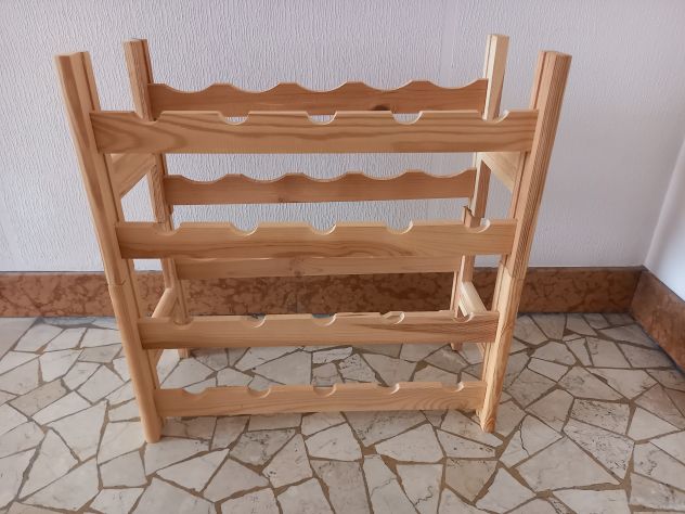 2 cantinette per bottiglie in abete - Foto 2
