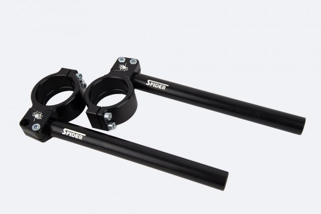 Ducati Panigale V2 pedane arretrate semimanubri supporto mono Spider - Foto 6