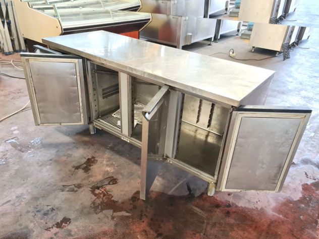 tavolo frigo per gastronomia usato - Foto 5