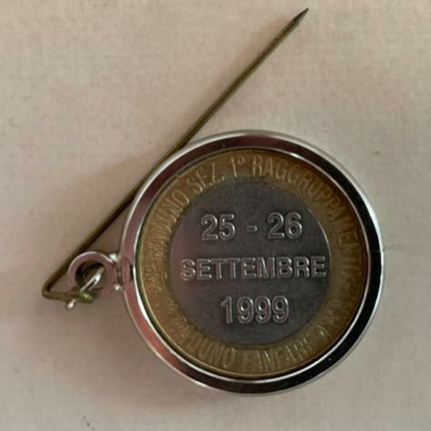Medaglia commemorativa Alpini Raduno Aosta 2003 - Foto 2