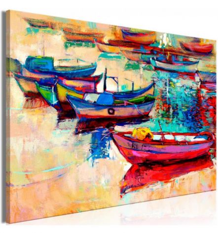 Quadro Con Le Barche Cm. 90x60 E 120x80 - ARREDALACASA