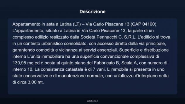 Immobile in asta di 130 m² in vendita a Latina - Foto 4