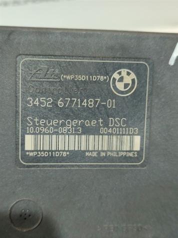 CENTRALINA ABS BMW Serie 1 Serie (E87) 3452 6771487 3451-6771486 N46D20D benzina 1995 (0407) - Foto 4