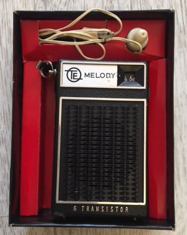 VINTAGE MELODY 6 TRANSISTOR RADIO - Foto 3