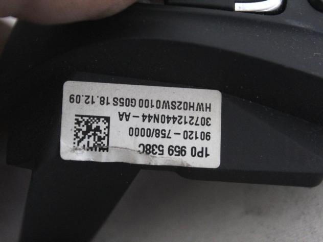 1P0959538C COMANDI AL VOLANTE MULTIFUNZIONE SEAT LEON 1.6 G 75KW 5M 5P (2010) RICAMBIO USATO - Foto 4