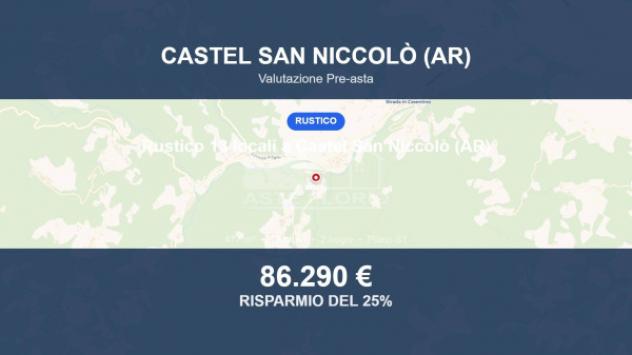Immobile in asta di 477 m² in vendita a Castel San Niccolò