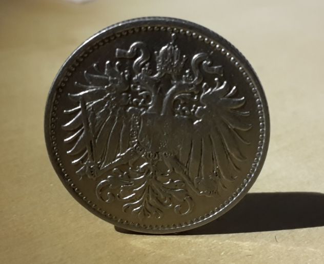 Austria, 10 Heller 1894. - Foto 9