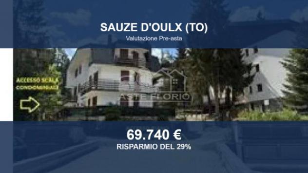 Immobile in asta di 39 m², box auto in vendita a Sauze d'Oulx