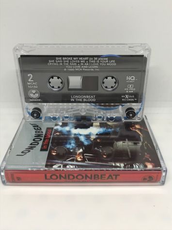 Musicassetta MC LONDONBEAT in the blood Etichetta:Anxious Records–ZK 74810 - Foto 2