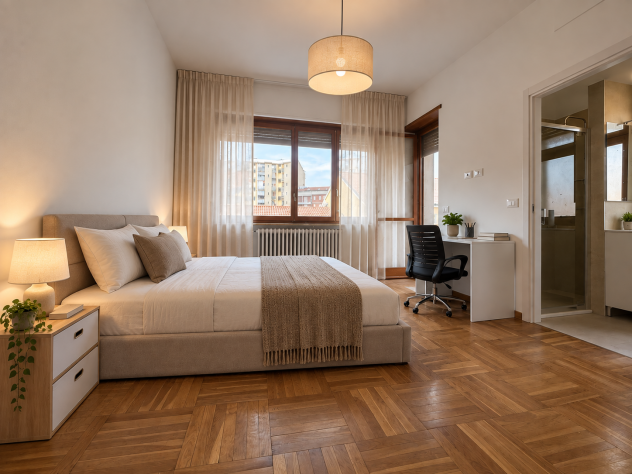 CAMERE con BAGNO PRIVATO PER STUDENTI UNIVERSITARI – VIA SCIPIO SLATAPER - Foto 2