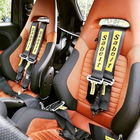 Cintura Sabelt Racing 4 punti, Tuning per Abarth - Foto 7
