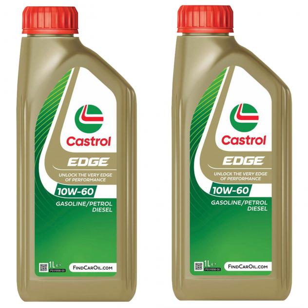 Kit Olio Motore Castrol Edge Fst 10W60-2