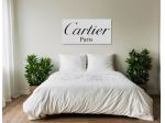 Quadro Cartier Paris dipinto a mano pop art