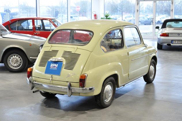 Fiat 600 tipo 100 633cc targhe nere ottima - Foto 5