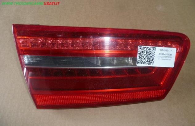 FANALE POST. PARTE INT. S. 4G9945093B LED  Parti elettriche  Fanaleria  Fanali  Fanale post. sx. AUDI - A6 Allroad - 01-06-2012 - 01-12-2014, AUDI - A