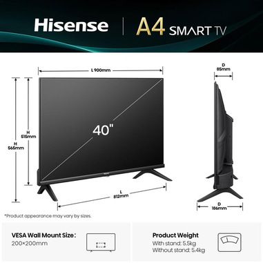 Hisense da 40 pollici LED della Serie 2 - Foto 3