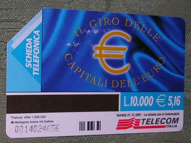 SCHEDA TELEFONICA ITALIA 30U