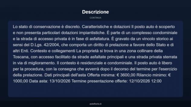 Immobile in asta di 12 m² in vendita a Carmignano - Foto 4